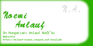 noemi anlauf business card